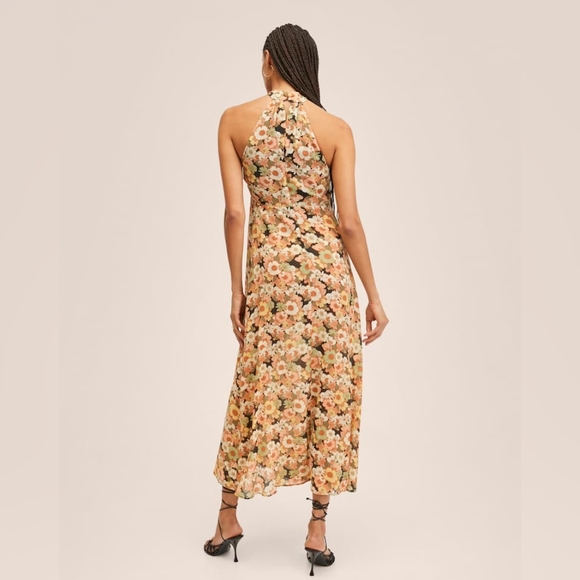 MANGO Floral dress - Picture 2 of 4